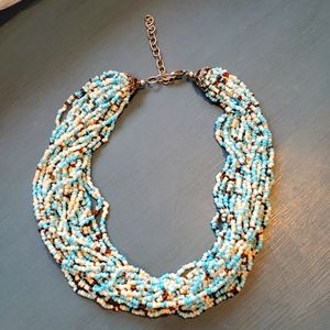BEADED CHOKER NECKLACE